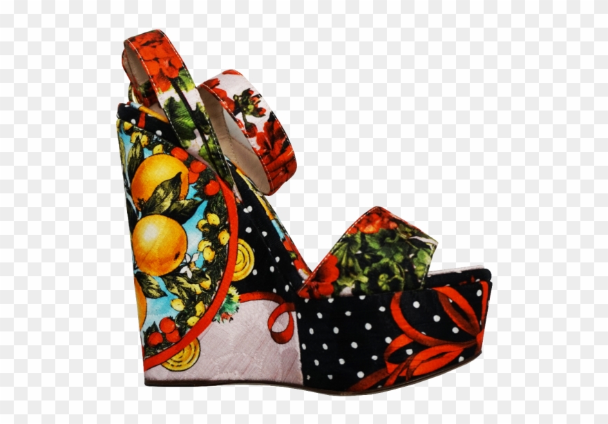 Sandal Wedge - Basic Pump Clipart