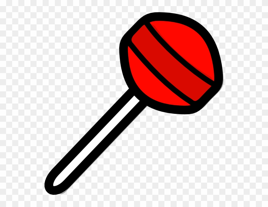 Cherry Clipart Pop Art - Red Lollipop Clipart - Png Download