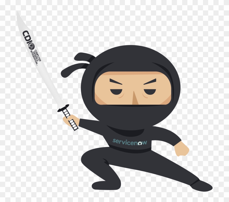 Servicenow Ninja - Puzzle Ninja - Pit Your Wits Against The Japanese Puzzle Clipart