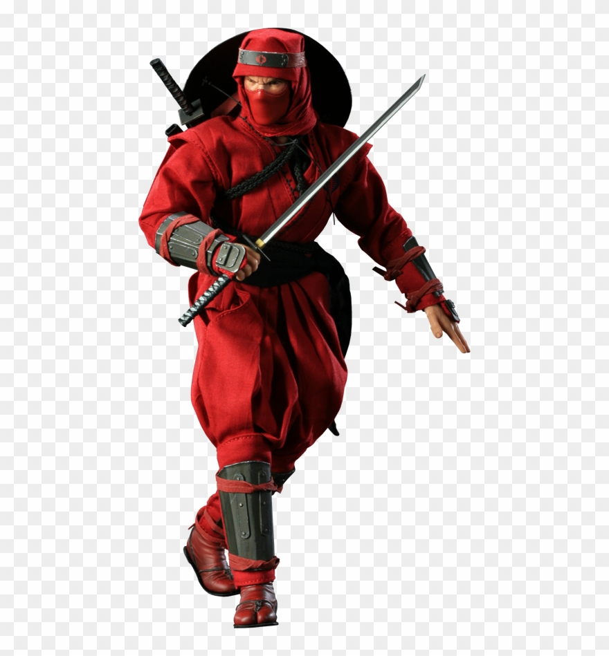Red Ninja Png Clipart