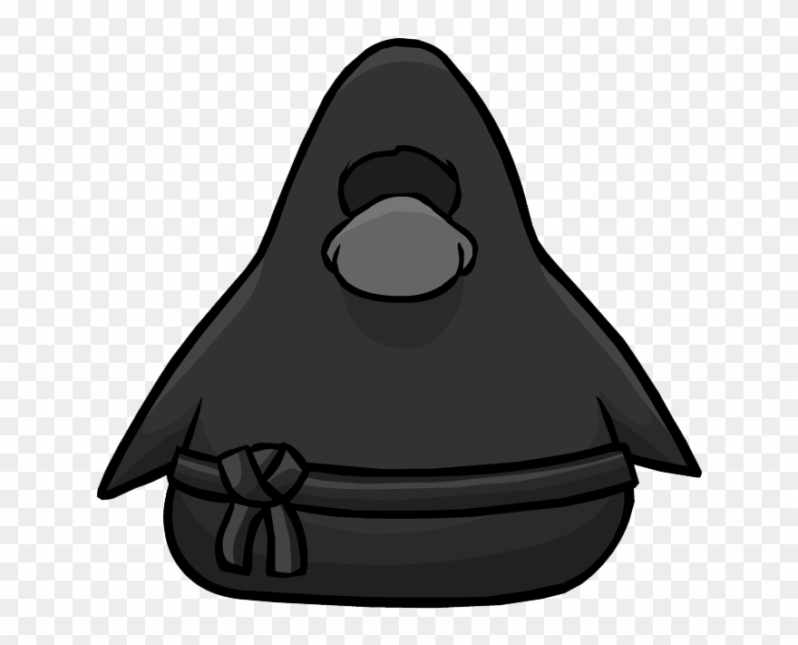 Ninja Outfit - Club Penguin Ninja Costume Clipart
