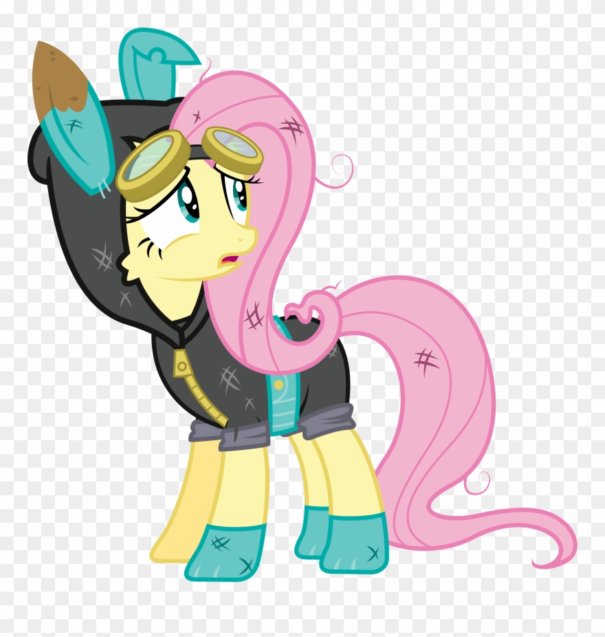 [ Img] - Mlp Fluttershy Dangerous Mission Outfit Clipart
