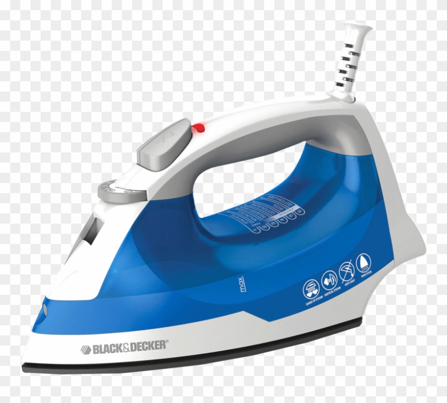 Free Iron Png - Black And Decker Black & Decker Ir03v Easy Steam Clipart