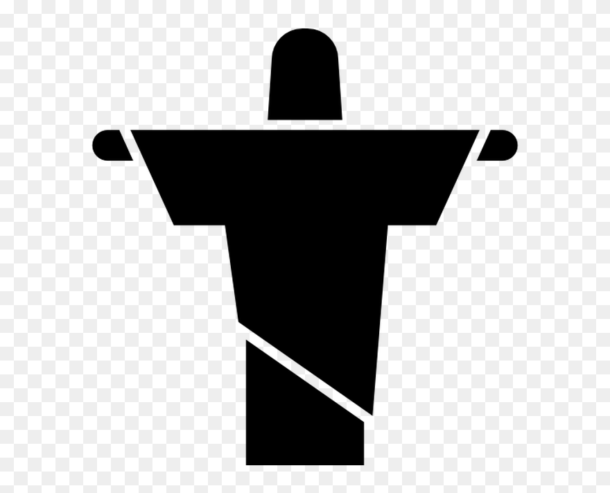 Christ The Redeemer Brazilian Sculpture Comments - Cristo Redentor Icon Png Clipart