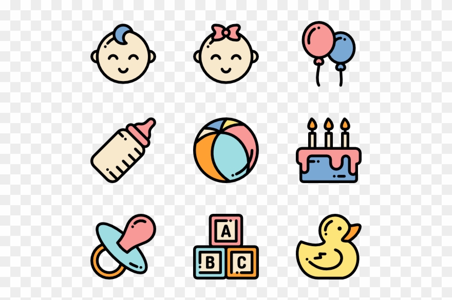 Baby Shower - Baby Shower Icon Png Clipart
