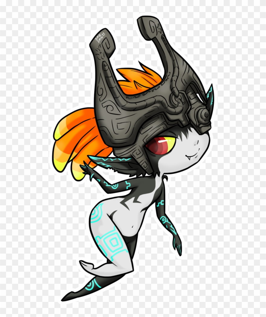Anime The Legend Of - Chibi Midna Png Clipart