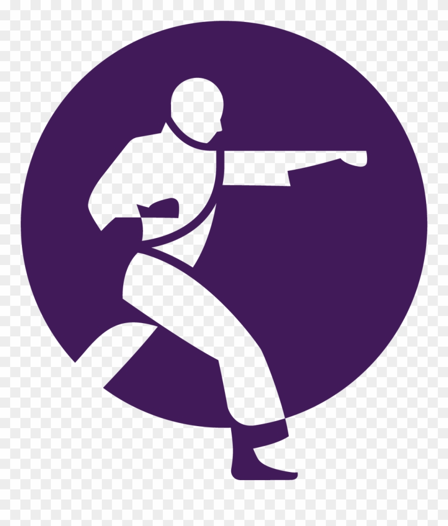 Picture Black And White Library Symbol Pesquisa Google - Karate Symbol Clipart