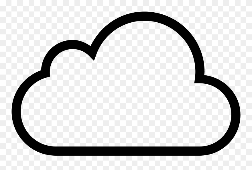 Cloud Svg Png Icon Free Download - Cloud Icon Free Png Clipart
