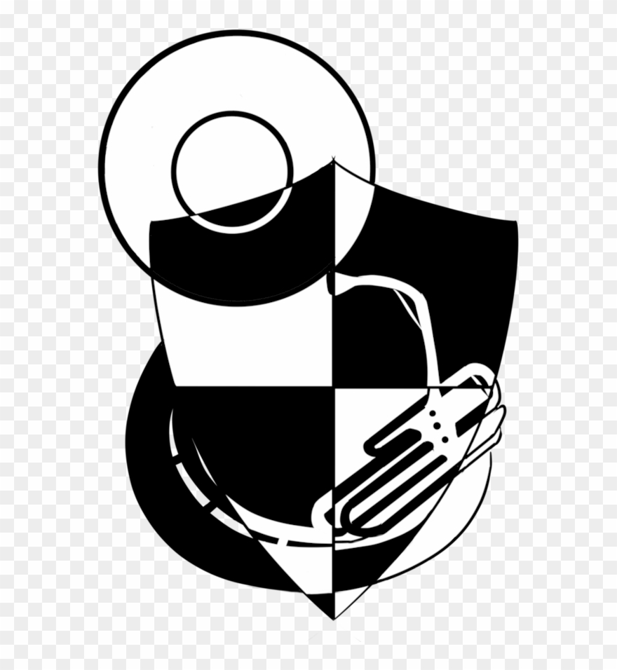 Sousaphone Drawing Clip Art Library Stock - Drawing - Png Download