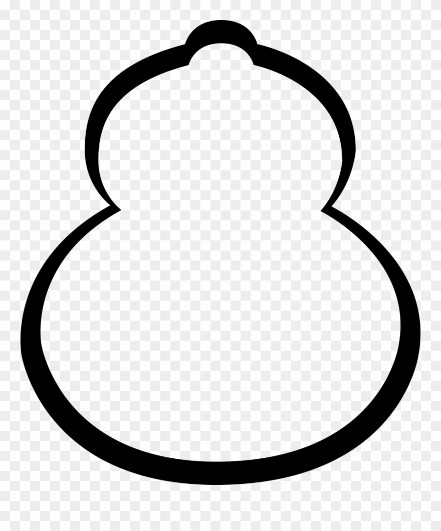 Gourd Drawing Monochrome - Calabash Clipart