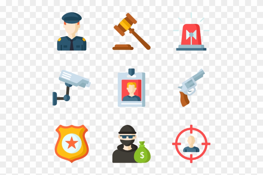 Crime Investigation - Icon Clipart