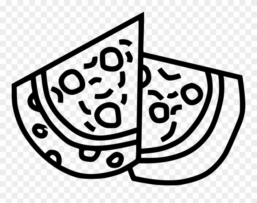 Pizza Italian Comments - Food Doodle Icon Png Clipart