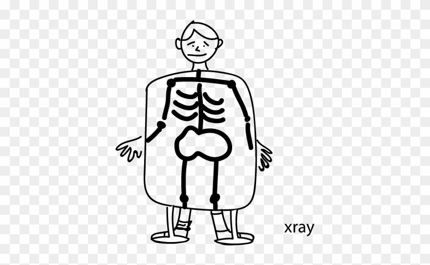 X Is For Stickyknowledge - Drawing Clipart