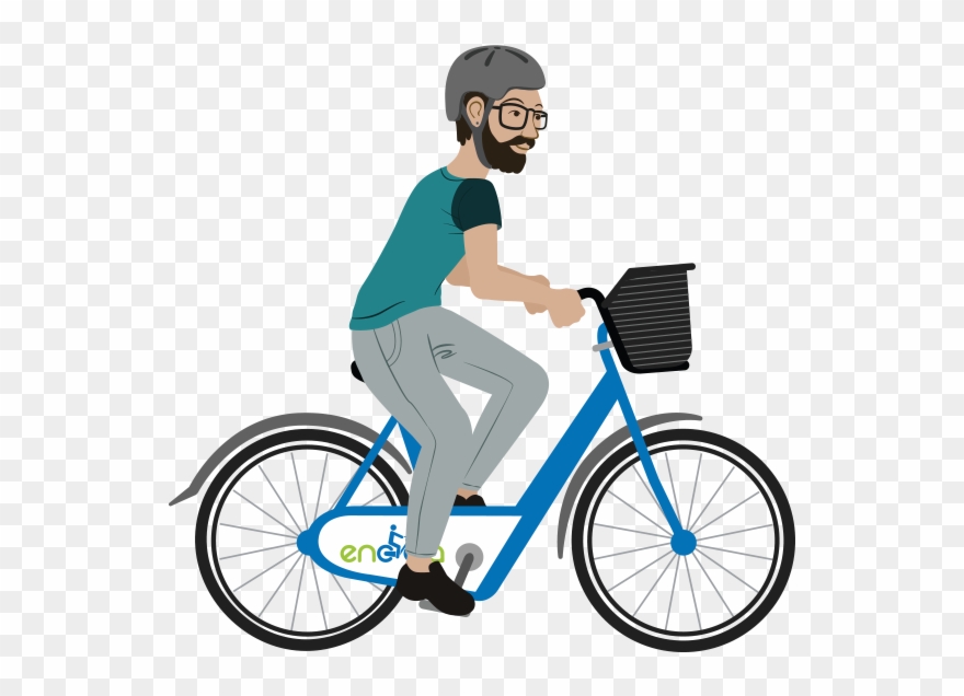 Recuerda Que Tienes Una Hora Para Devolver La Bicicleta - Encicla Clipart