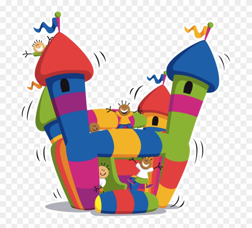 Feast Clipart Castle - Bouncy Castle Transparent Background - Png Download