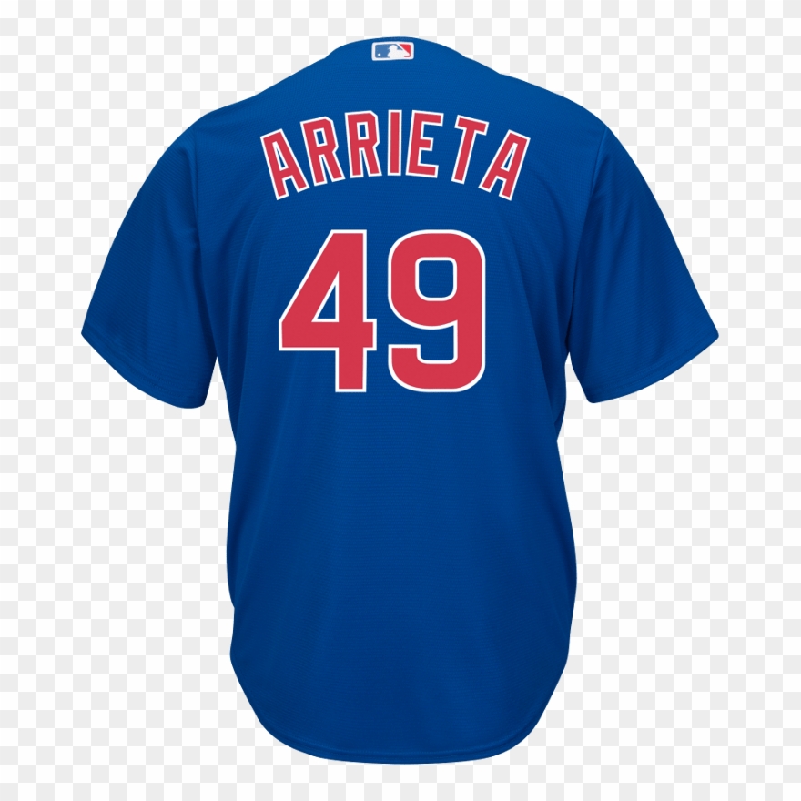Arrieta Jersey Transparent Stickpng - Cleveland Indians Clipart
