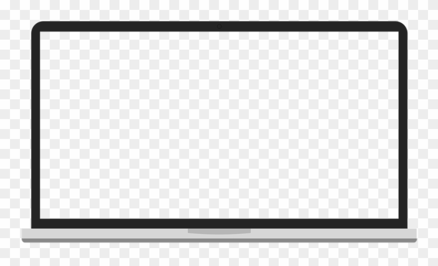 Laptop Png Transparent Images - Frame For Youtube Video Png Clipart