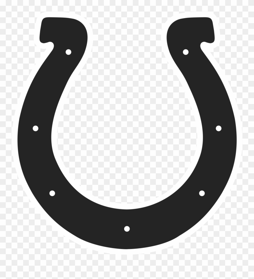 Colts Logo - Indianapolis Colts Logo Black And White Clipart