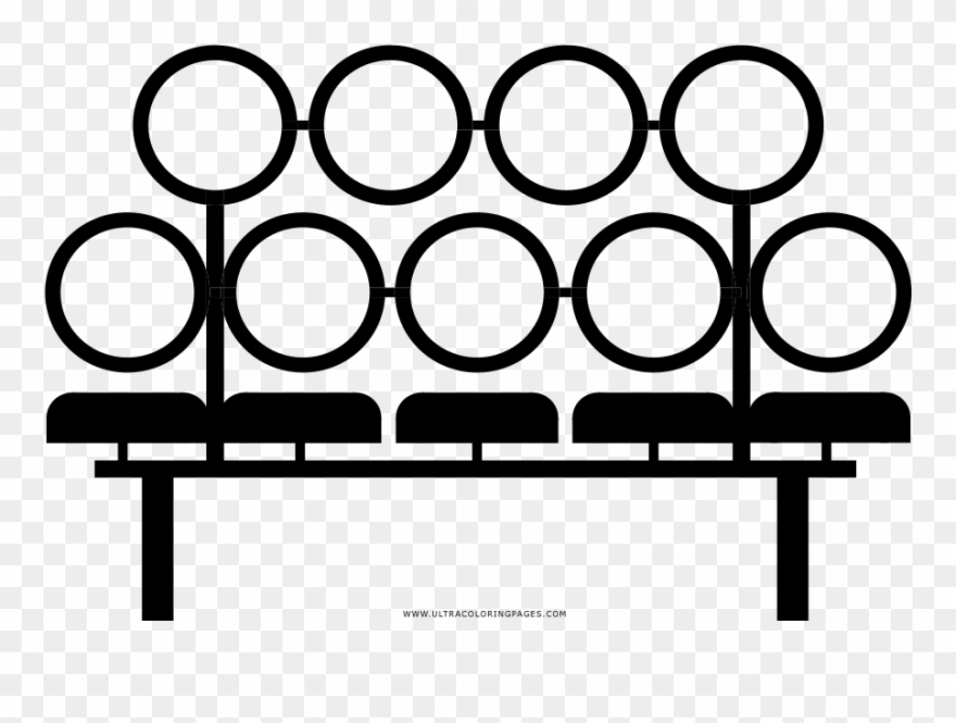 White Marshmallow Sofa Coloring Page - Marshmallow Sofa Clipart