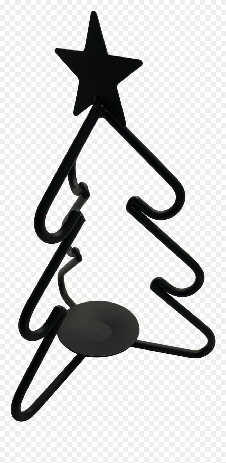 Christmas Tree Tea Light Candle Holder - Christmas Tree Tea Light Clipart