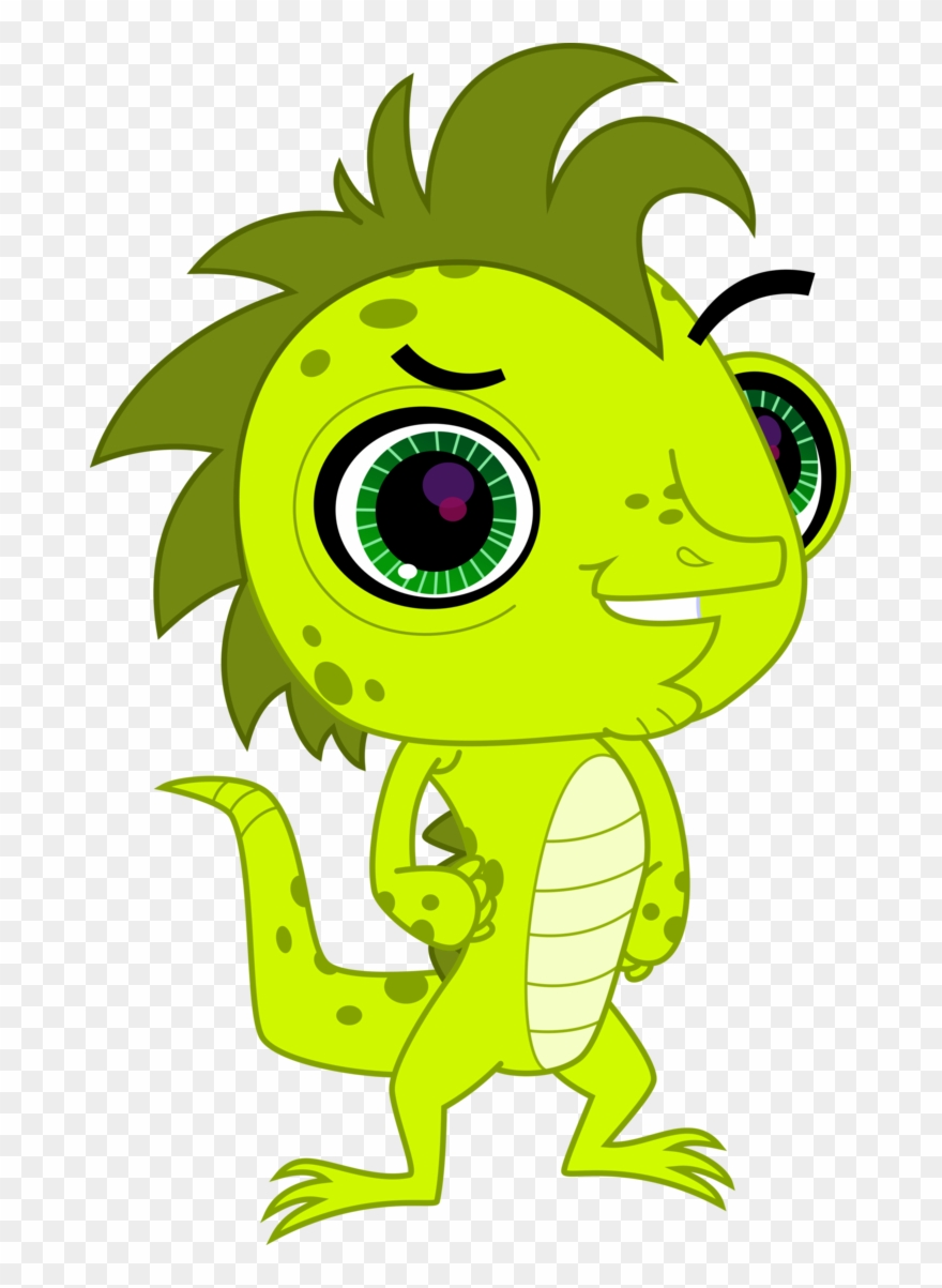 Iguana Vector Image Transparent Download - Iguana Littlest Pet Shop Clipart