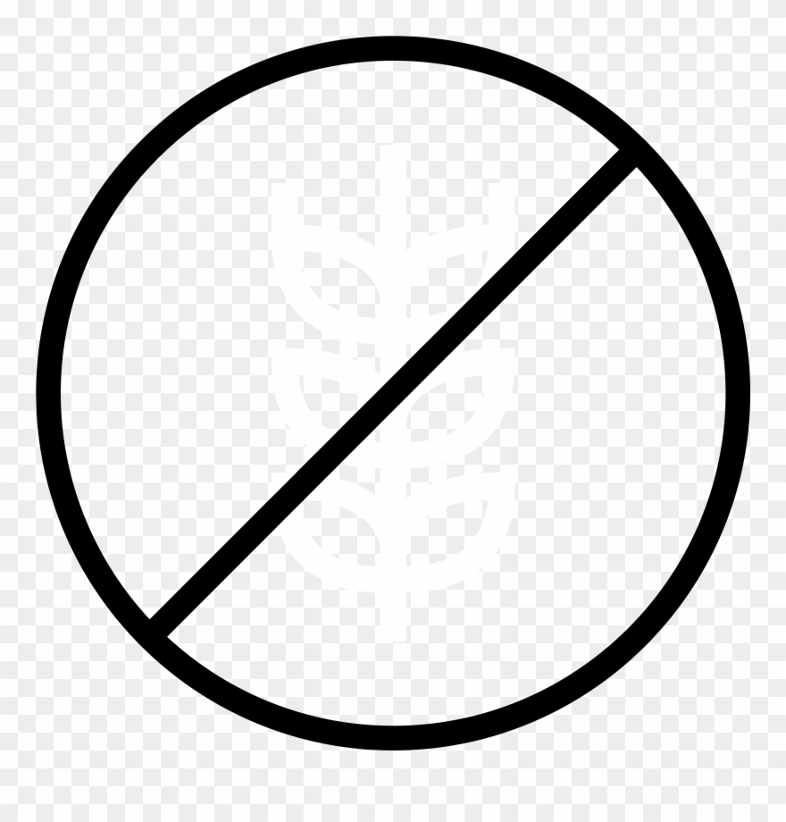 Wheat Free - Prohibited Png Clipart