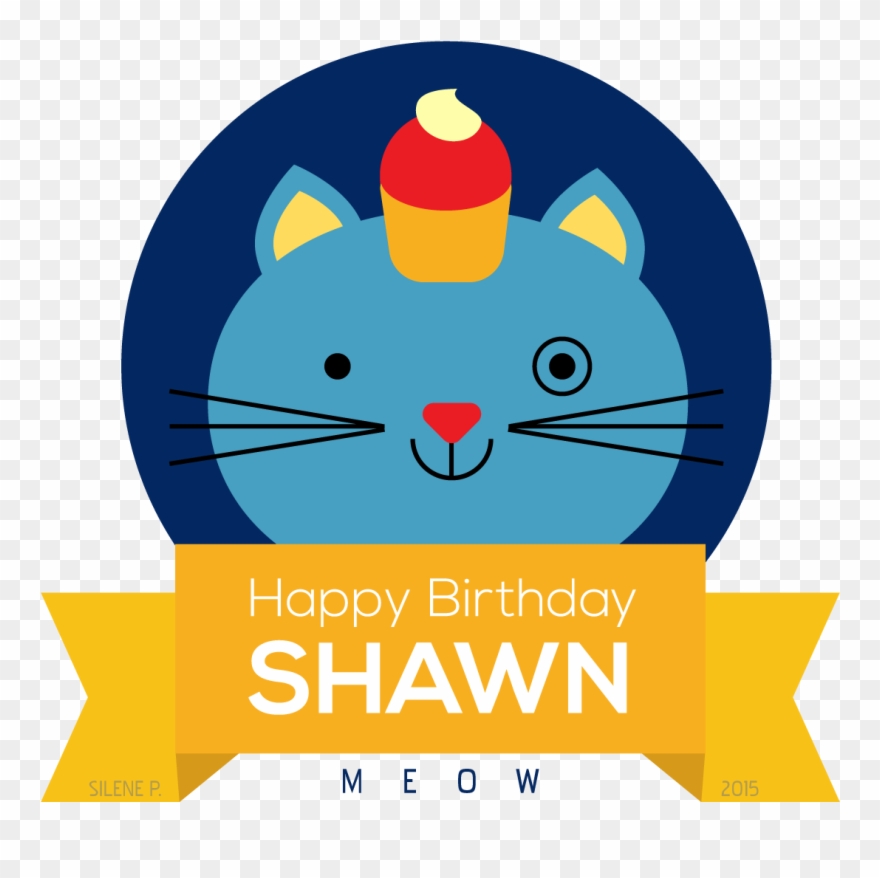 Happy Birthday Shawn Design By Silene - Design Clipart