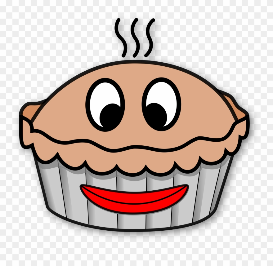 Logo - Cartoon Pie With Face Clipart