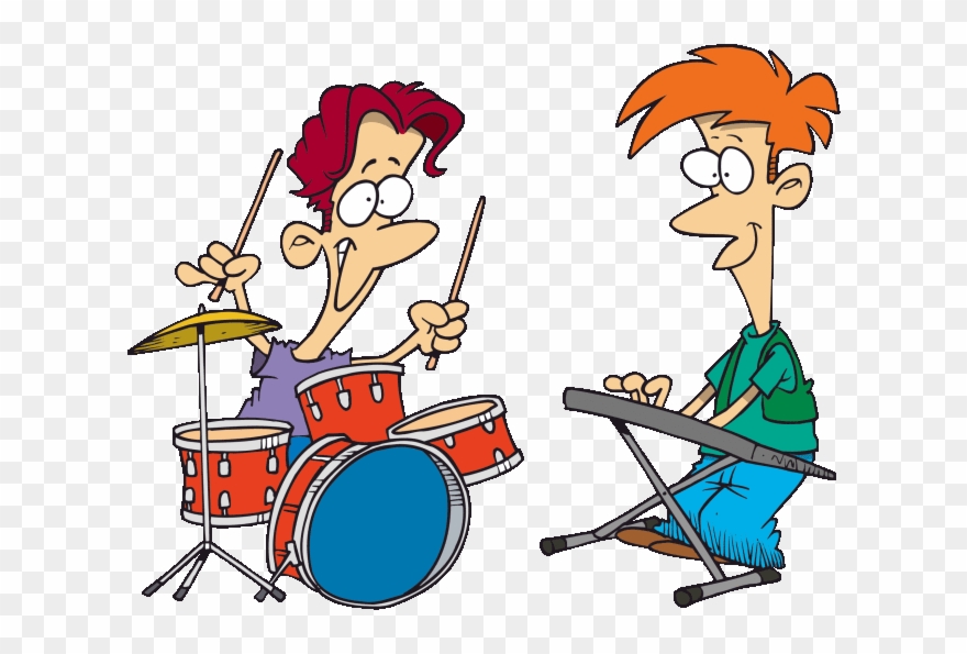 Banner Free Image Of Clip Art Clipartoons Free - Band Clip Art - Png Download