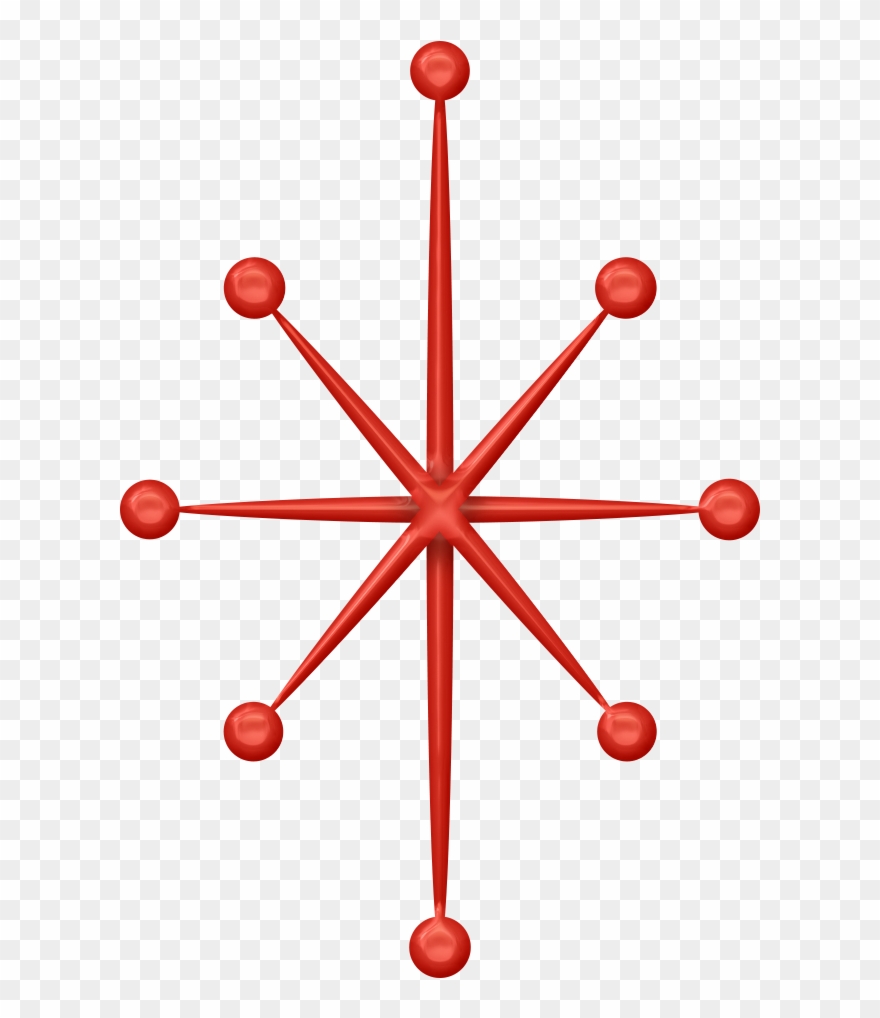 Kaagard Overthemoon Shape2 Red - Fiocco Di Neve Disegno Clipart