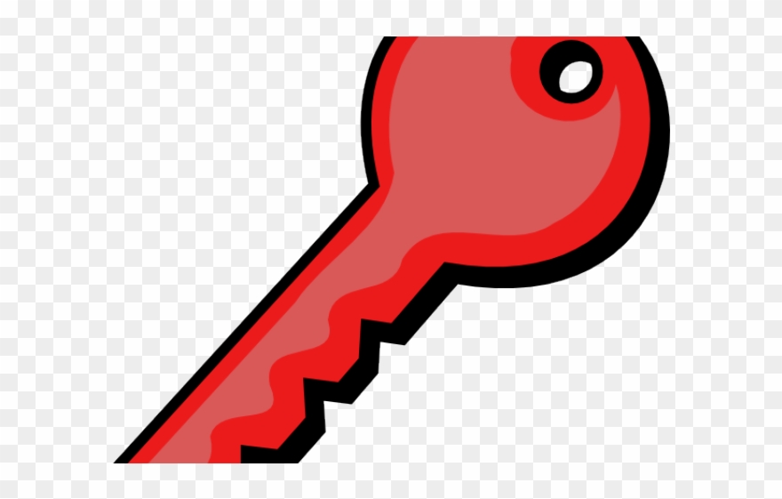Red Clipart Keys - Key Clip Art - Png Download