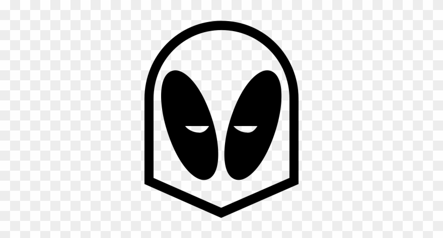 Deadpool Rubber Stamp - Deadpool Clipart