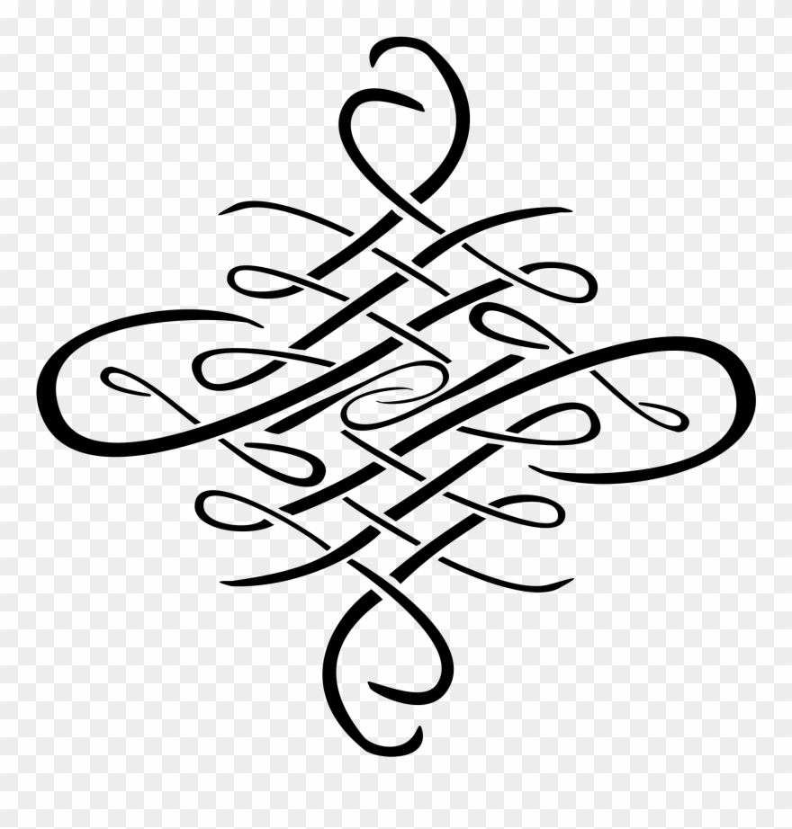 Open - Document Flourish Clipart