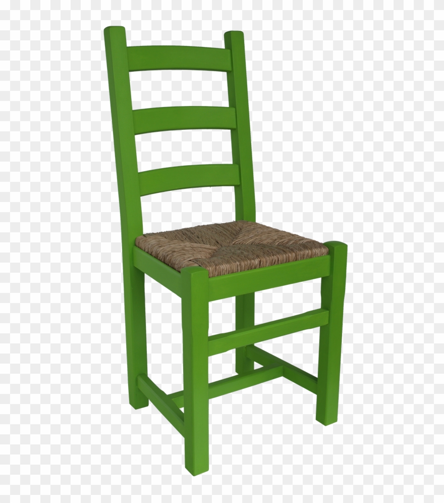Painted Dining Chairs With Rush Seats Dining Chairs - Sillas Mimbre Clipart