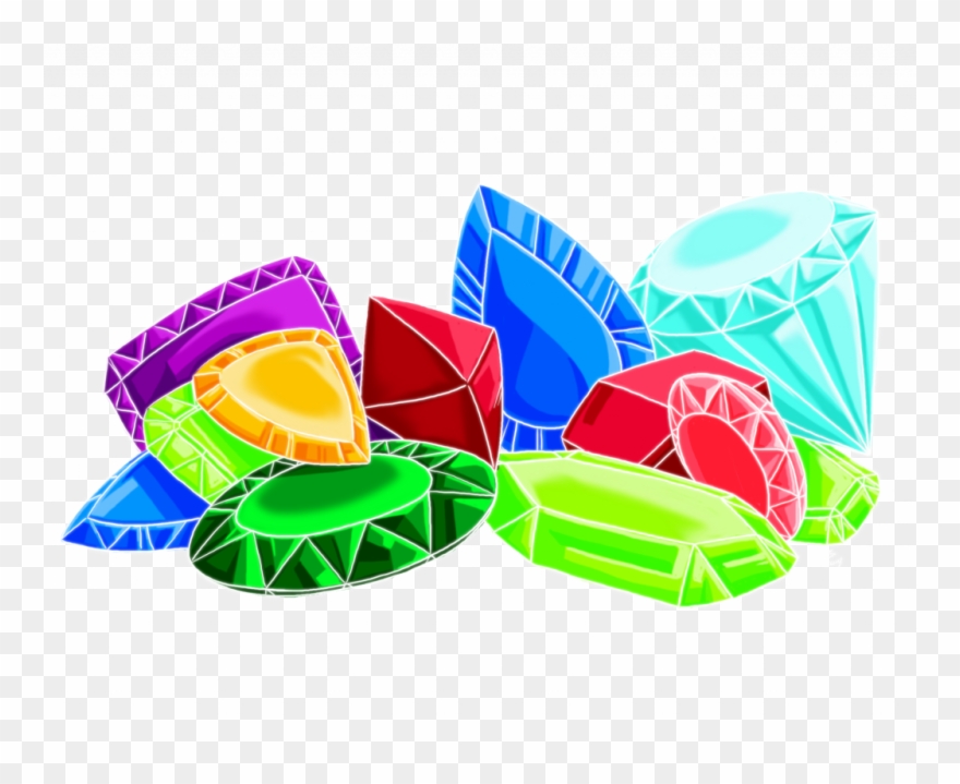 Jewel Clipart Cilpart Charming Design Hd Gems - Jewels Clipart - Png Download