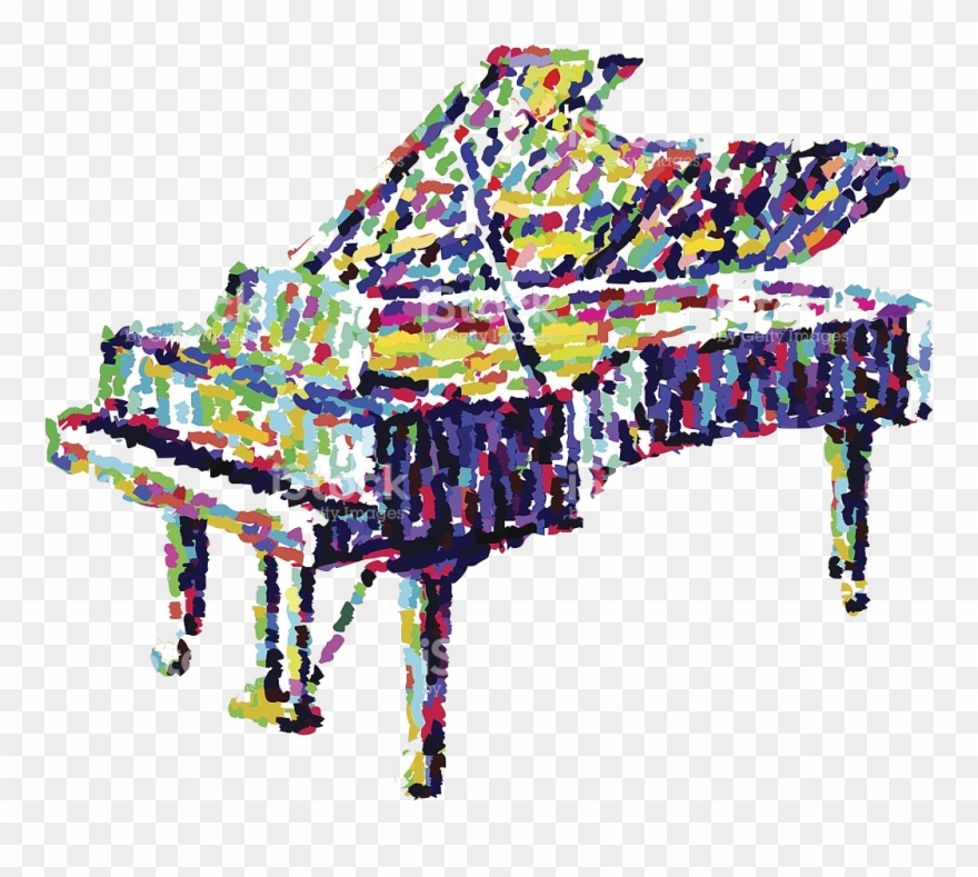 Piano Illustration Vector Id165036812 - Playing Scared: My Journey Through Stage Fright Clipart
