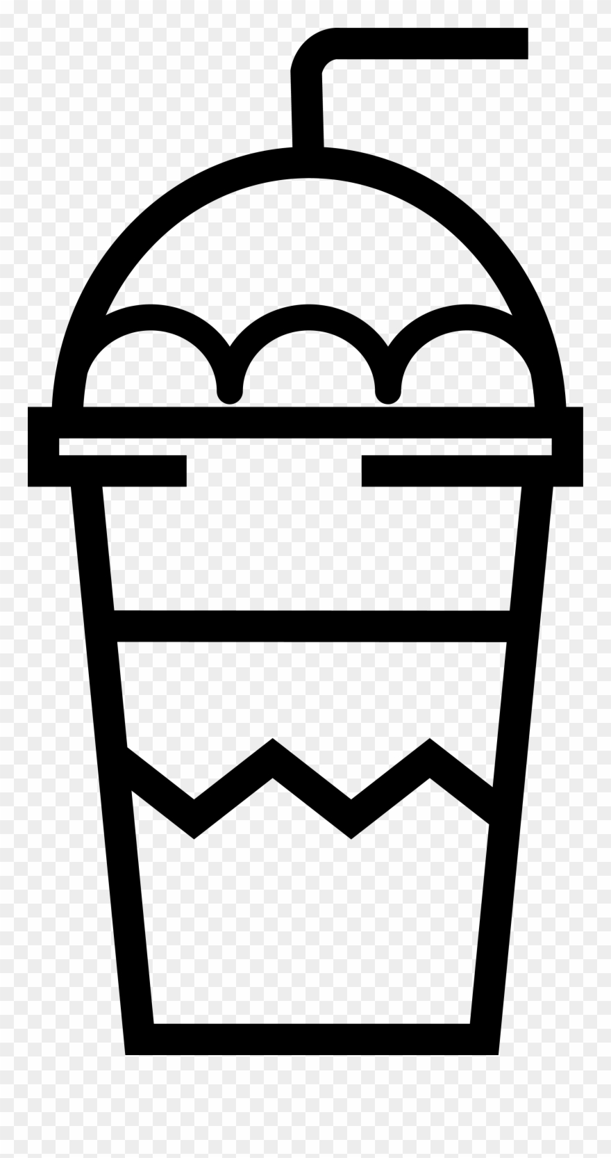 Image Coffee Cafe Beverages Clip Art - Icono Frappuccino - Png Download