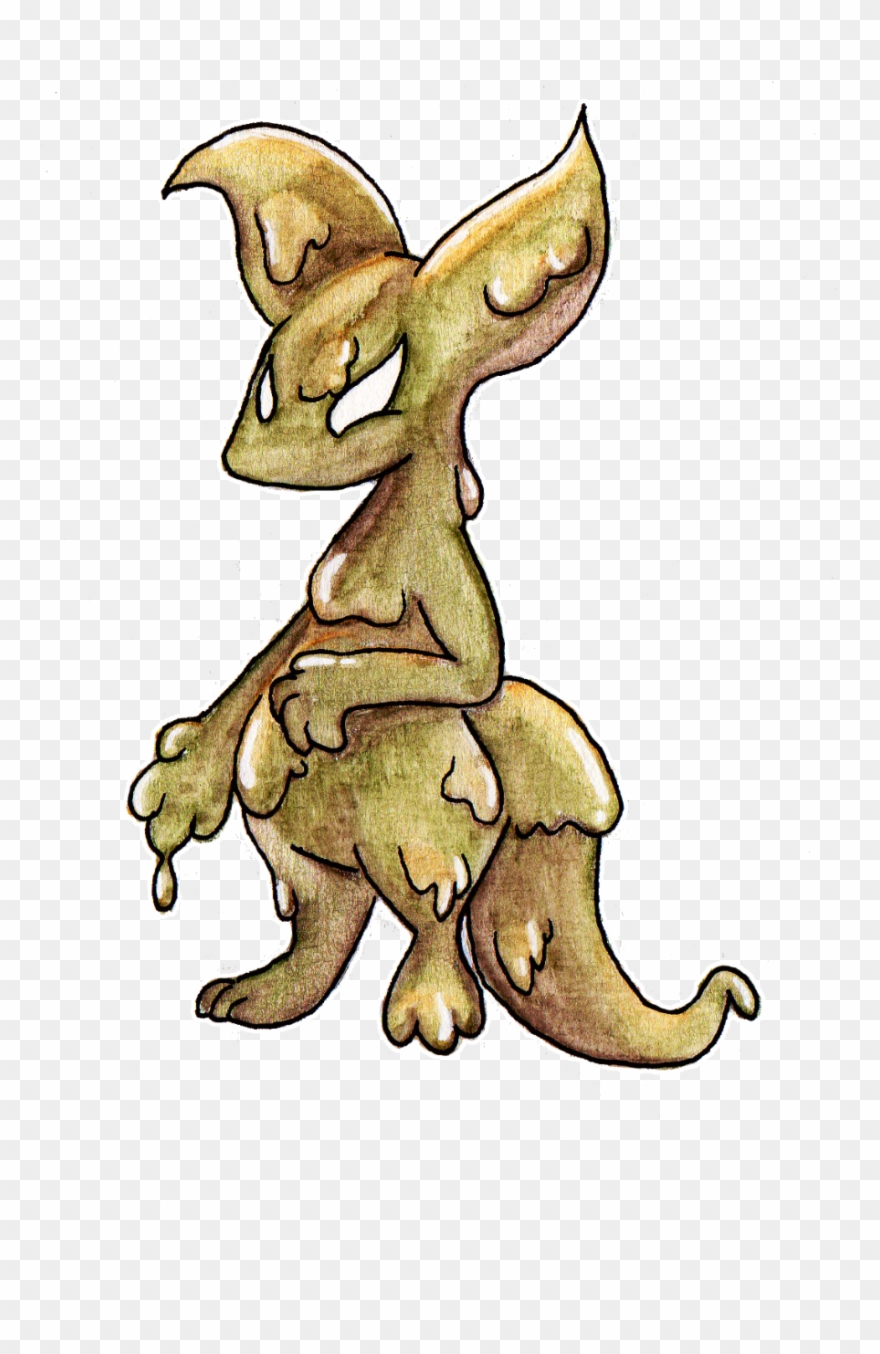 Ink Glob Figure - Cartoon Clipart