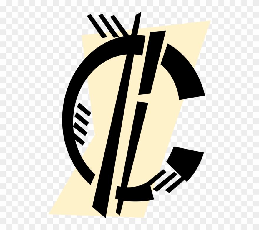 Penny Cents Image Illustration Of Money Symbol - Currency Clipart