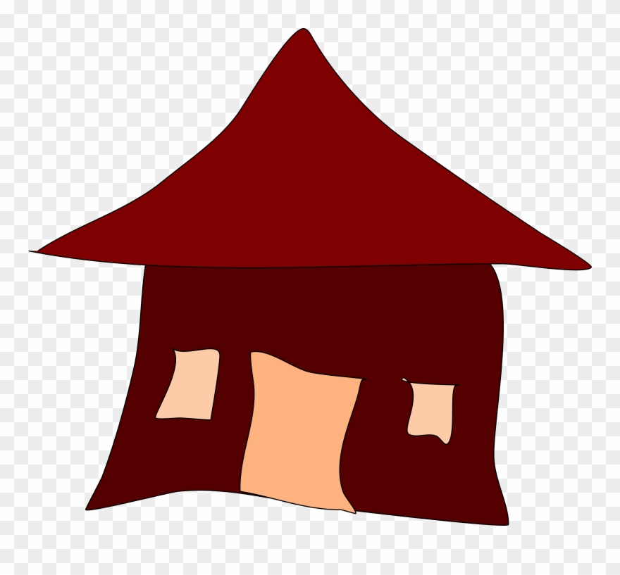 Clipart A Simple Hut Home Pixar Up House Svg House - กระท่อม การ์ตูน Png Transparent Png