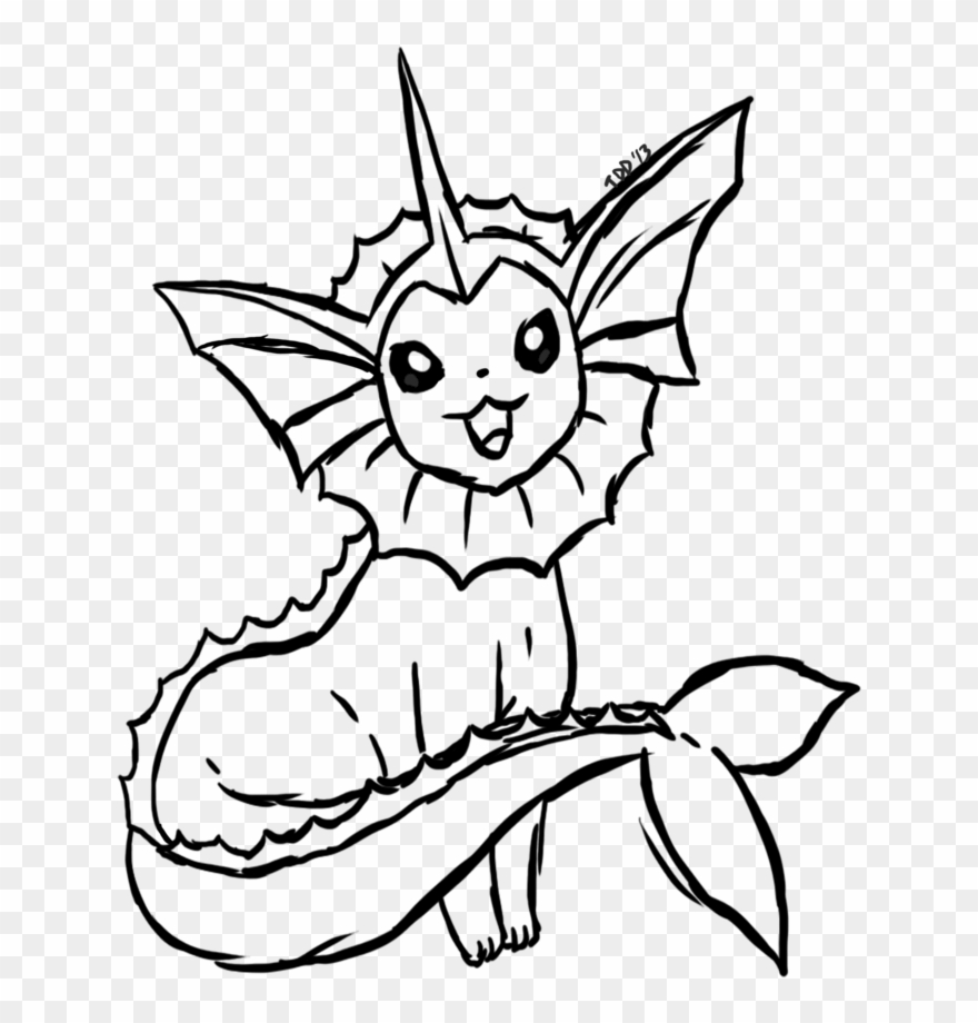 Vaporeon Coloring Pages Best Pokemon Page Infovaporeon - Pokemon Vaporeon Coloring Pages Clipart
