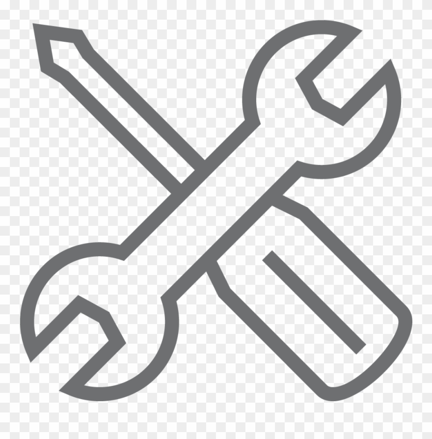 Engineering Solutions - Engineering Tools Logo Clipart
