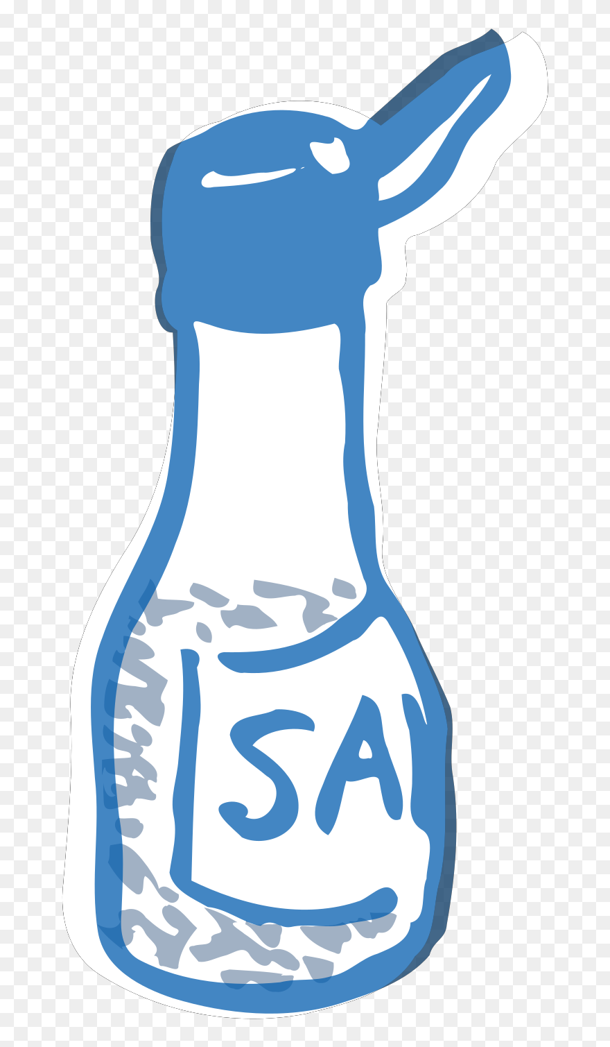Salt,salt Vector Graphics - Sal Desenho Png Clipart