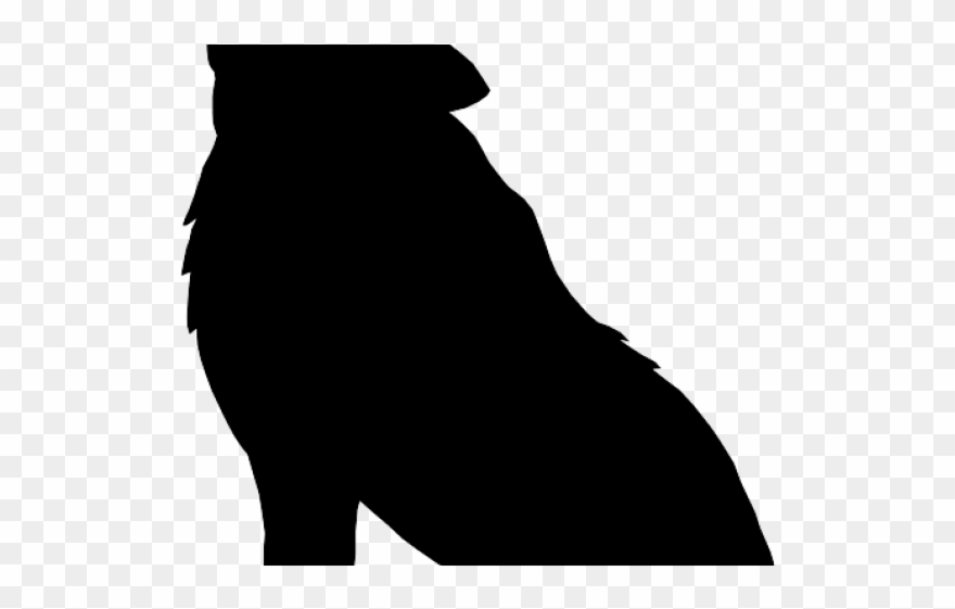 Werewolf Clipart Shadow - Wolf - Png Download