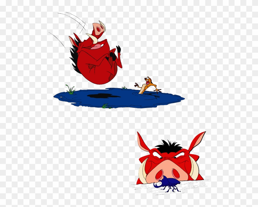 Timon And Pumbaa Characters - Timon Y Pumba Wallpaper Iphone Clipart