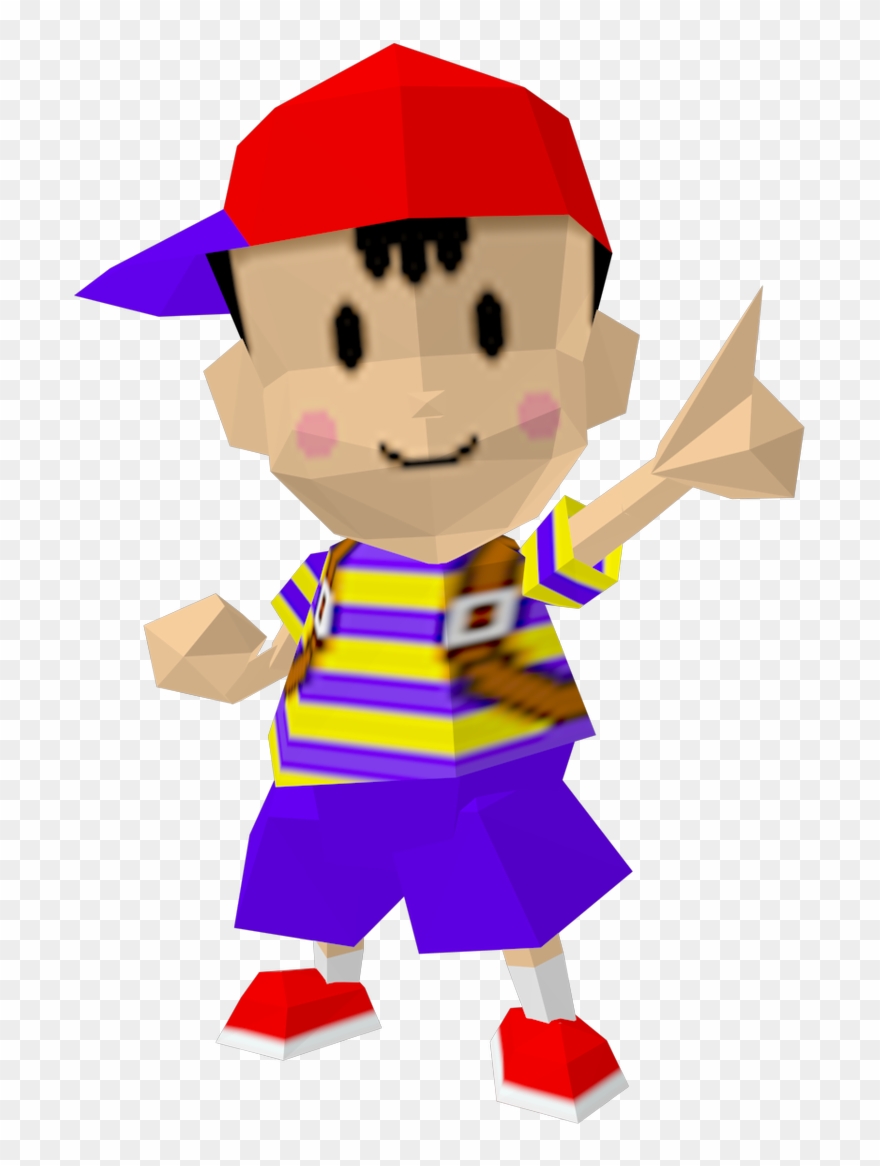 Brothers Clipart Simple Boy - Ness Smash 64 - Png Download