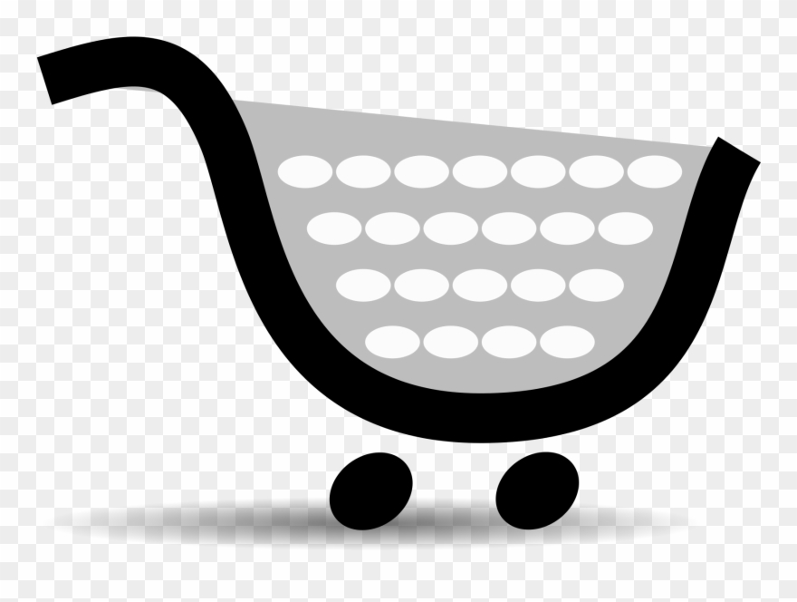 Open - Png Shopping Cart Cartoon Clipart