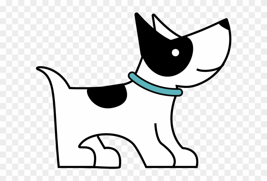 The K9 Spot - Dog Lying Down Cartoon Clipart