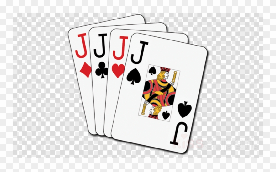Jacks Euchre Playin Cards Trannsparent Clipart Euchre - Gold Heart Transparent Background - Png Download