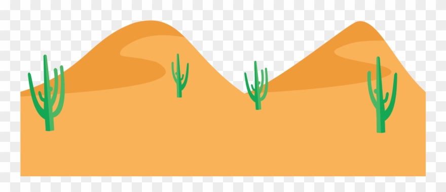 This Package Consists A Beautiful Desert Background - Illustration Clipart